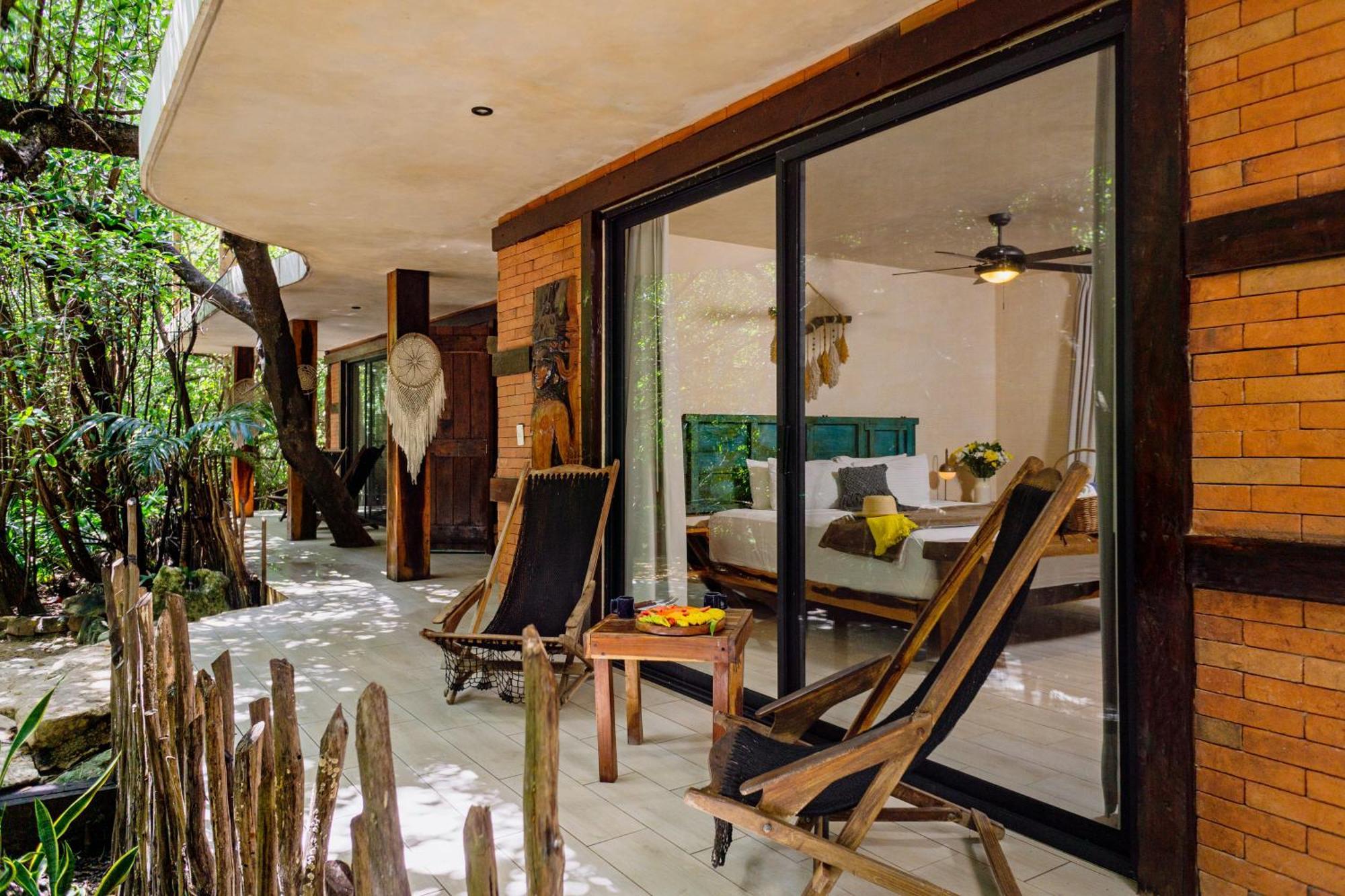 Sunset House Hotel Tulum Bagian luar foto