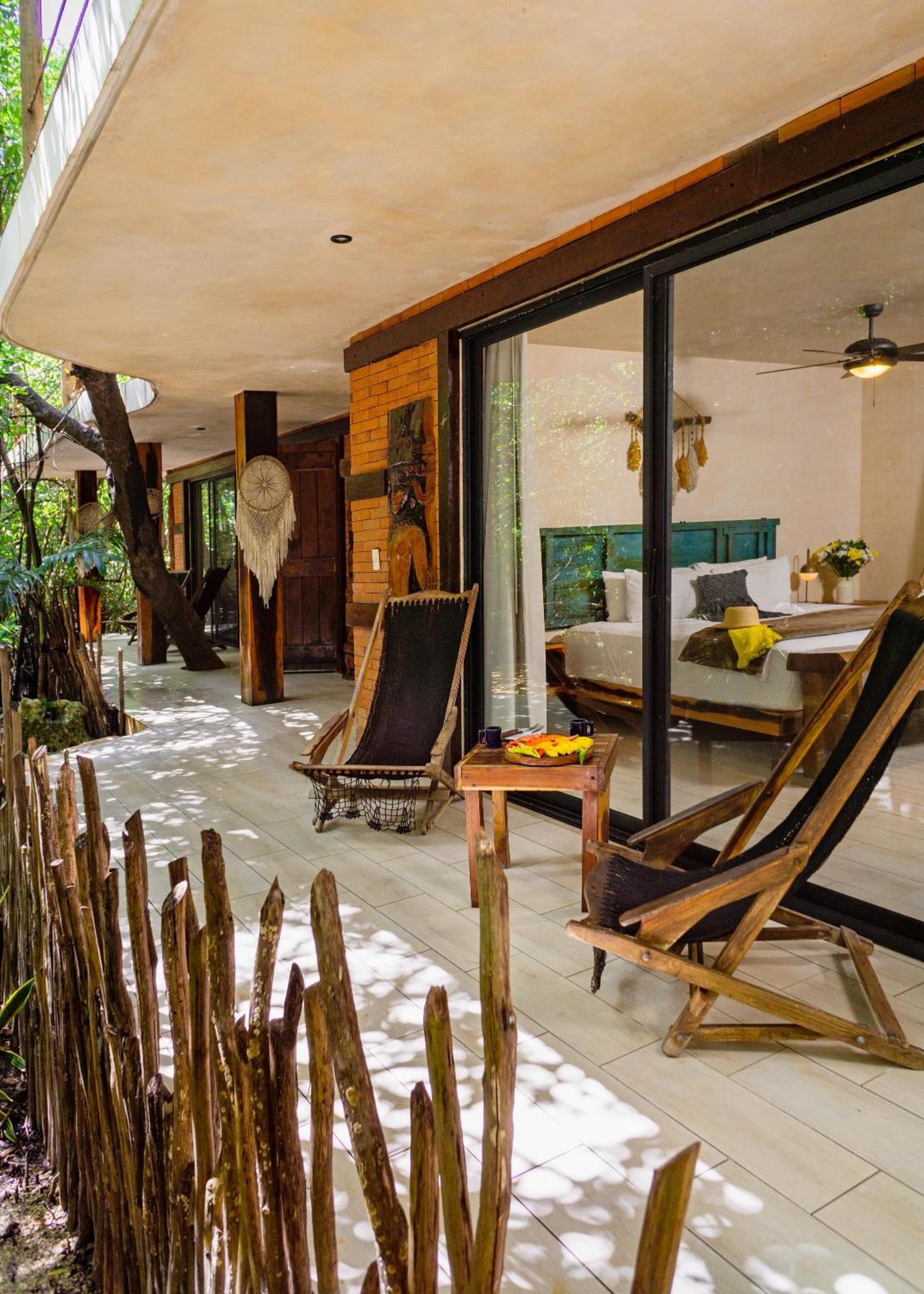 Sunset House Hotel Tulum Bagian luar foto